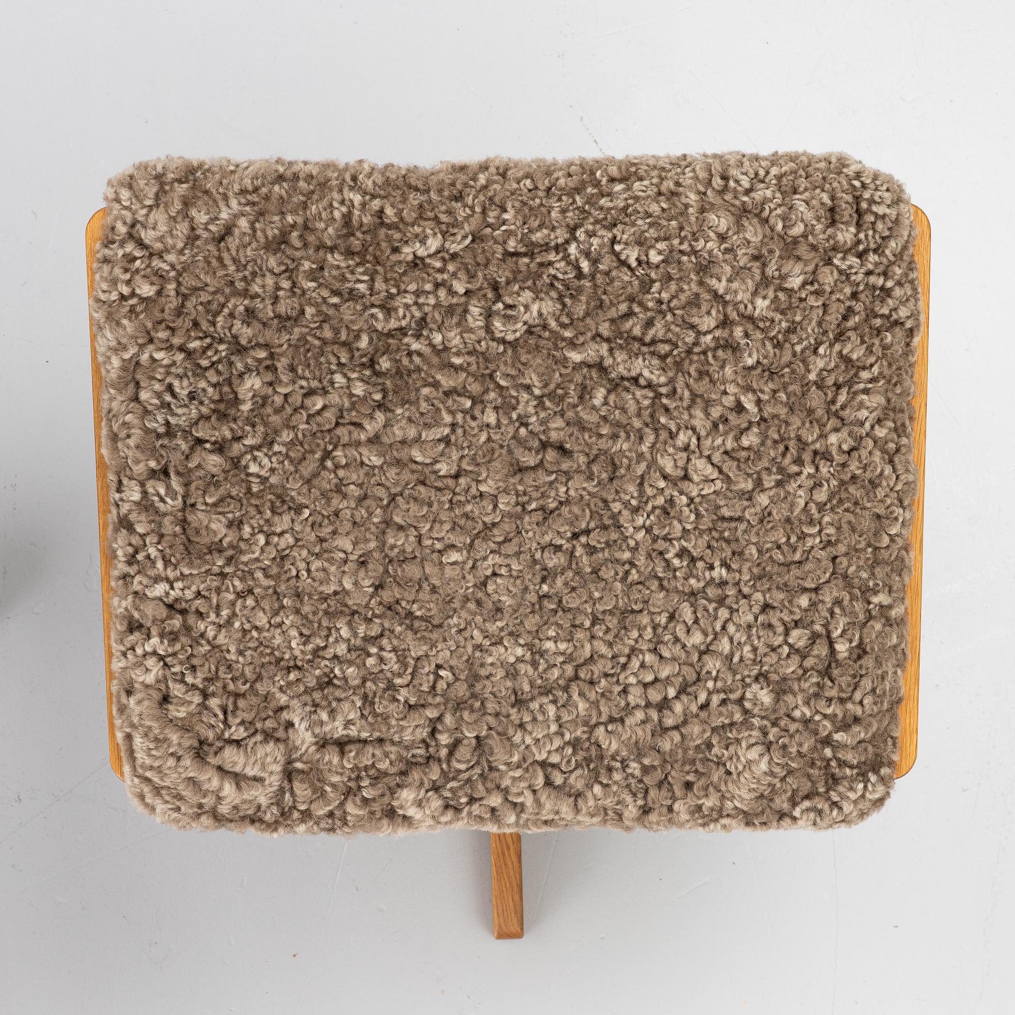Armchair with footstool. 'Chic', Bröderna Andersson, contemporary.