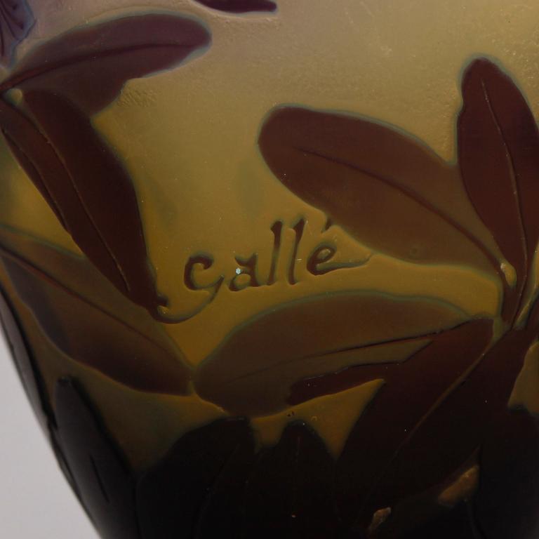 VAS, glas, Émilie Gallé, Frankrike, Jugend 1900-talets början.