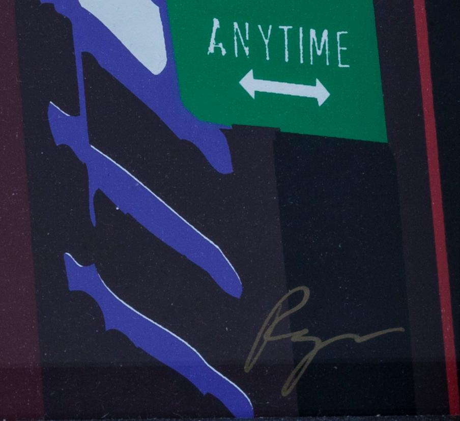 RICHARD RYAN, färgserigrafi, signerad och numrerad 94/250.