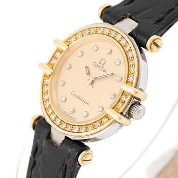Omega, Constellation, wristwatch, 22,5 mm.