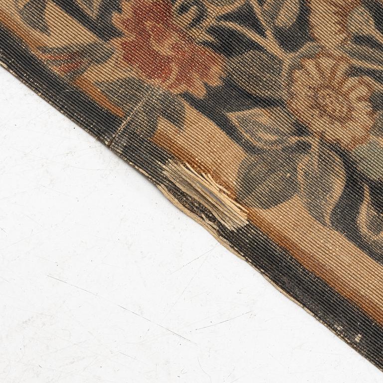 Painted wallpaper, Europe, circa 1900. 440 x 320 cm.