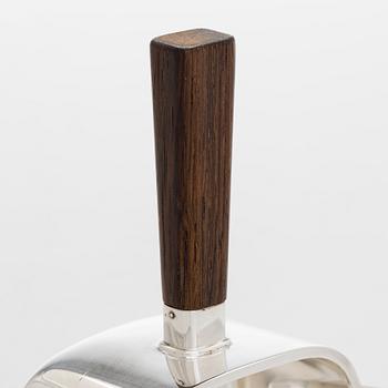 Bertel Gardberg, A silver and rosewood sauce jug, Eino Westerback, Helsinki, 1959.