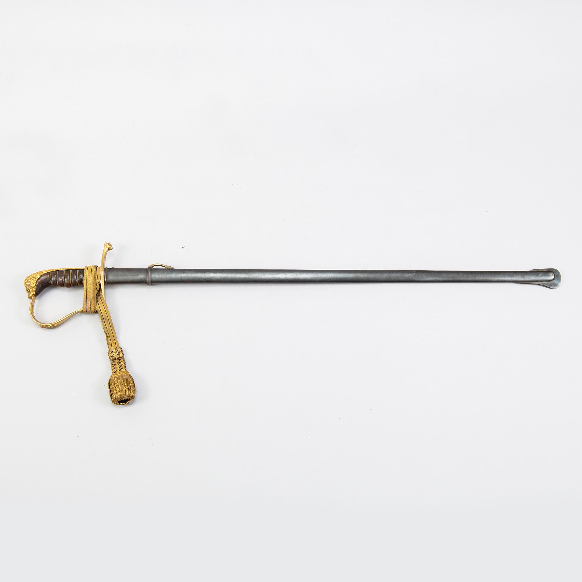 A Swedish Infantry officer's sword 1899 pattern.