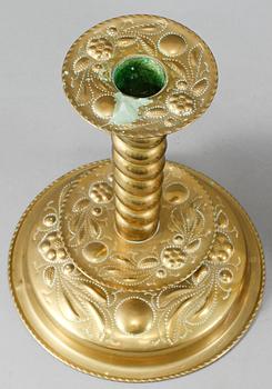 LJUSSTAKAR, ett par, barockstil, 1900-tal.