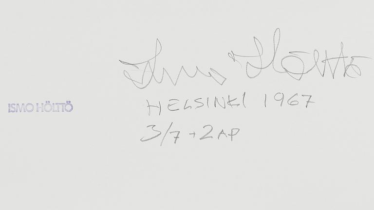 Ismo Hölttö, "Borgbacken, Helsingfors 1967".