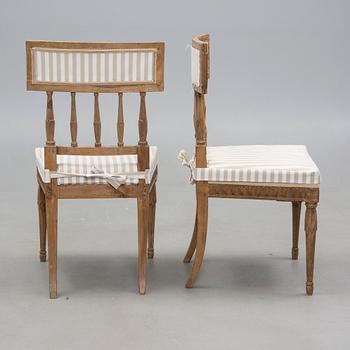STOLAR, 2 st, sengustavianska, ca 1800.