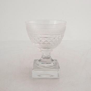 Elis Bergh, glass service Kent 36 pcs from kosta mid 1900s.