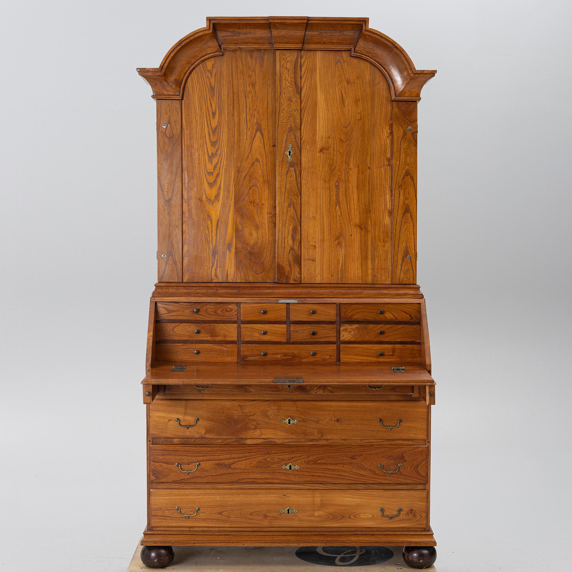 A salon cabinet, Rococo, latter half of the 18th century.