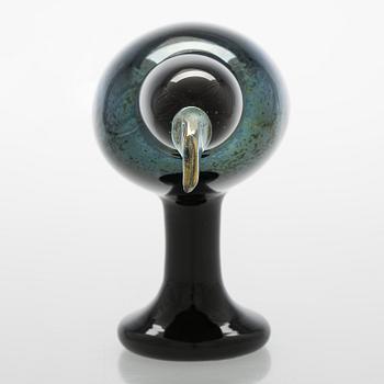 Oiva Toikka, a glass bird "Falcon". Signed Oiva Toikka Nuutajärvi.
