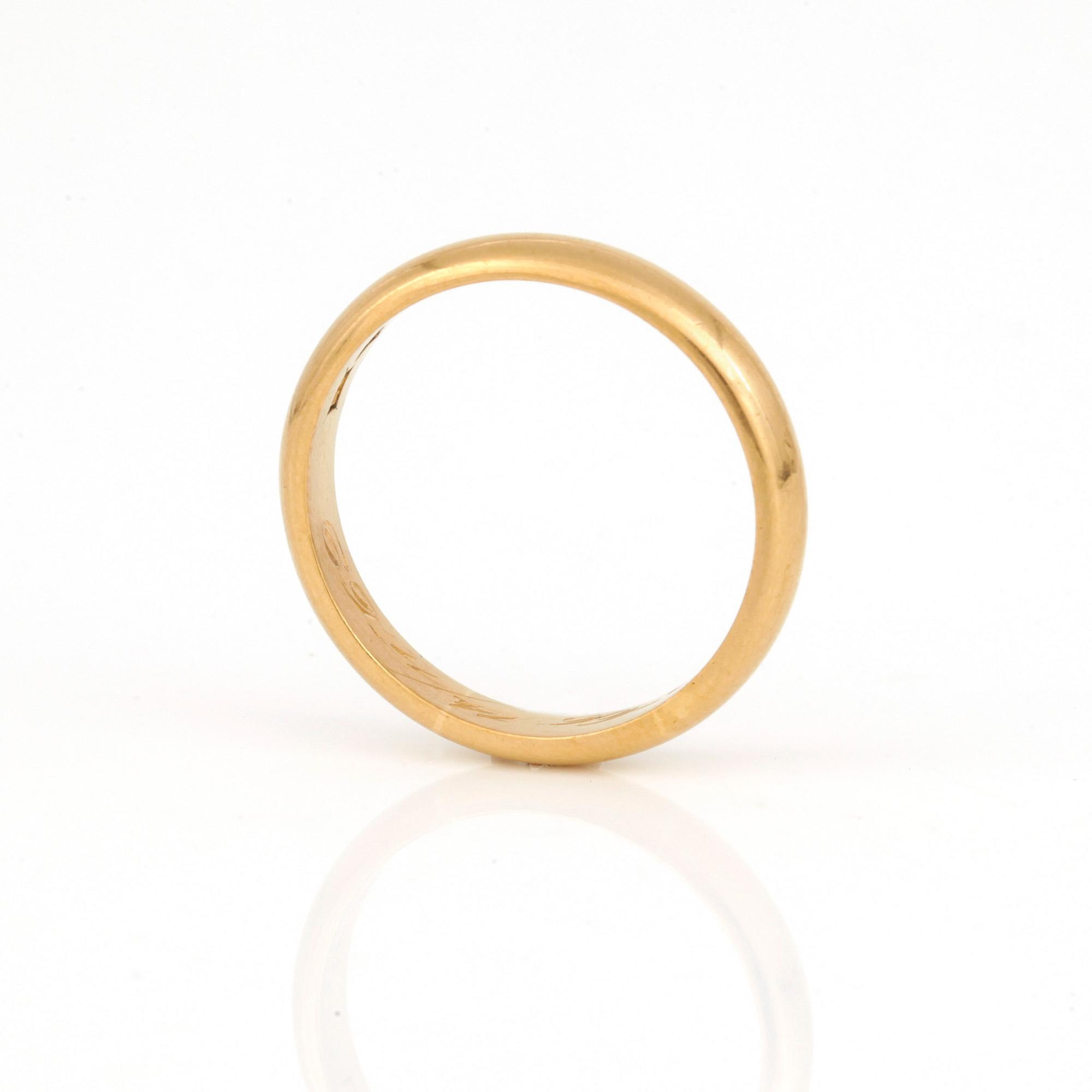 RING, 23K guld.