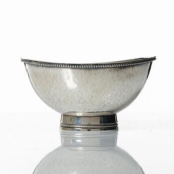 Eric Löfman, bowl, silver, KG Markström, Uppsala 1974.
