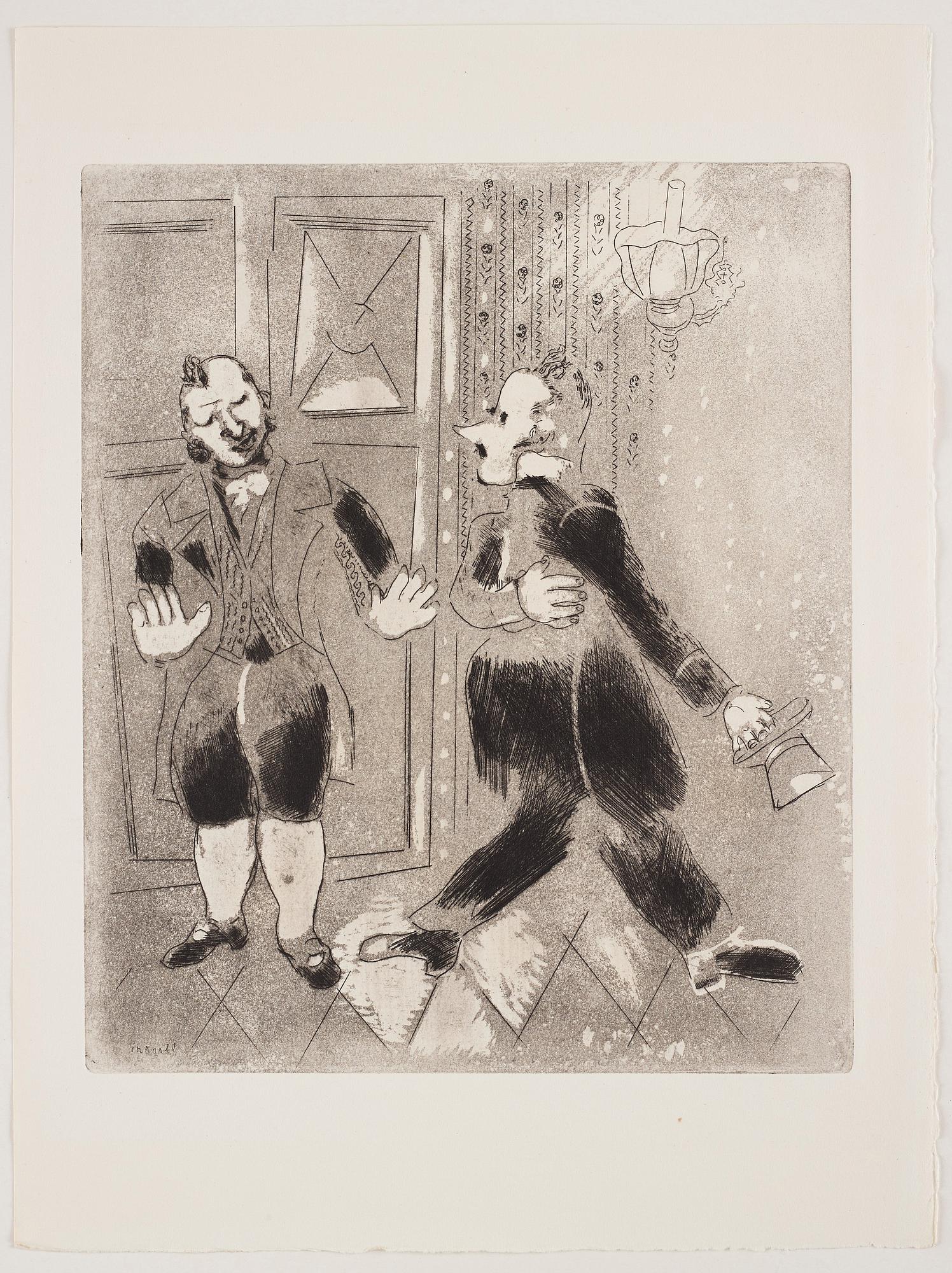 MARC CHAGALL, 71 st etsningar ur upplagan om 285 exemplar på Arches/MBM/J. Perrigot-papper, 1923-1948.