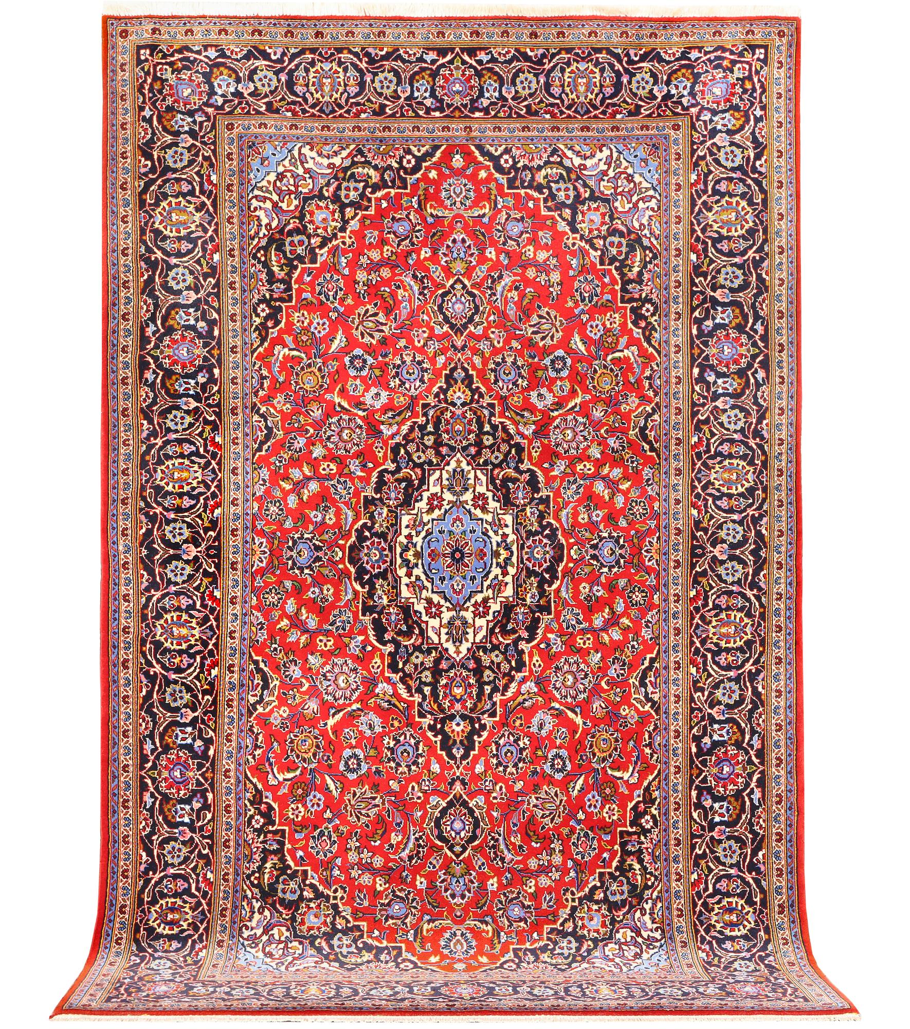 Matta, Keshan, semiantik, ca 240 x 144 cm.