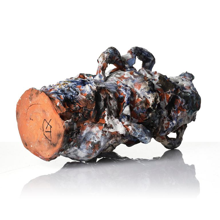 Xavier Toubes, vase, “Flowers 6”, own studio, Chicago, 2014.
