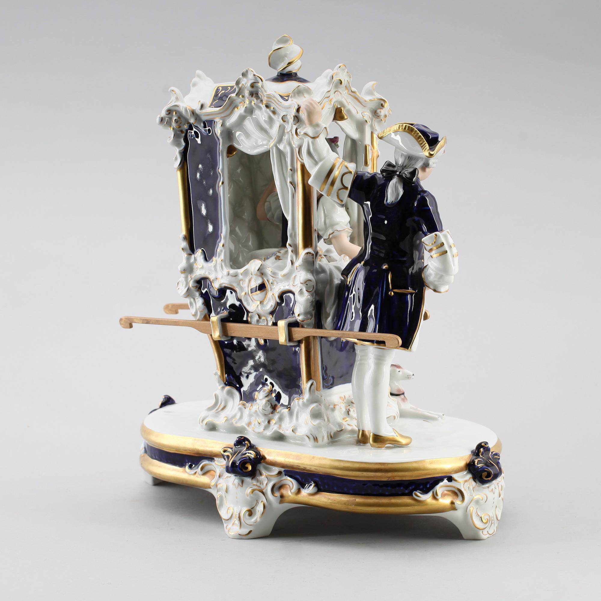 FIGUR, porslin, Royal Dux, 1900-talets mitt.