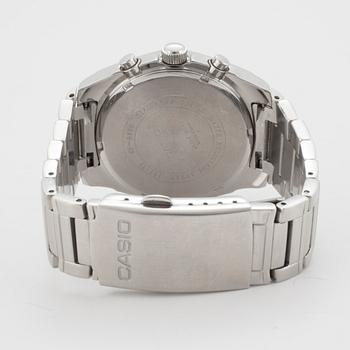 CASIO, Edifice, chronograph, wristwatch, 40 mm,