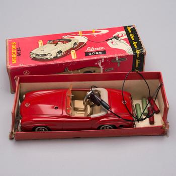 LEKSAKSBIL, Schuco Mercedes 2095, Tyskland, 1950-tal.