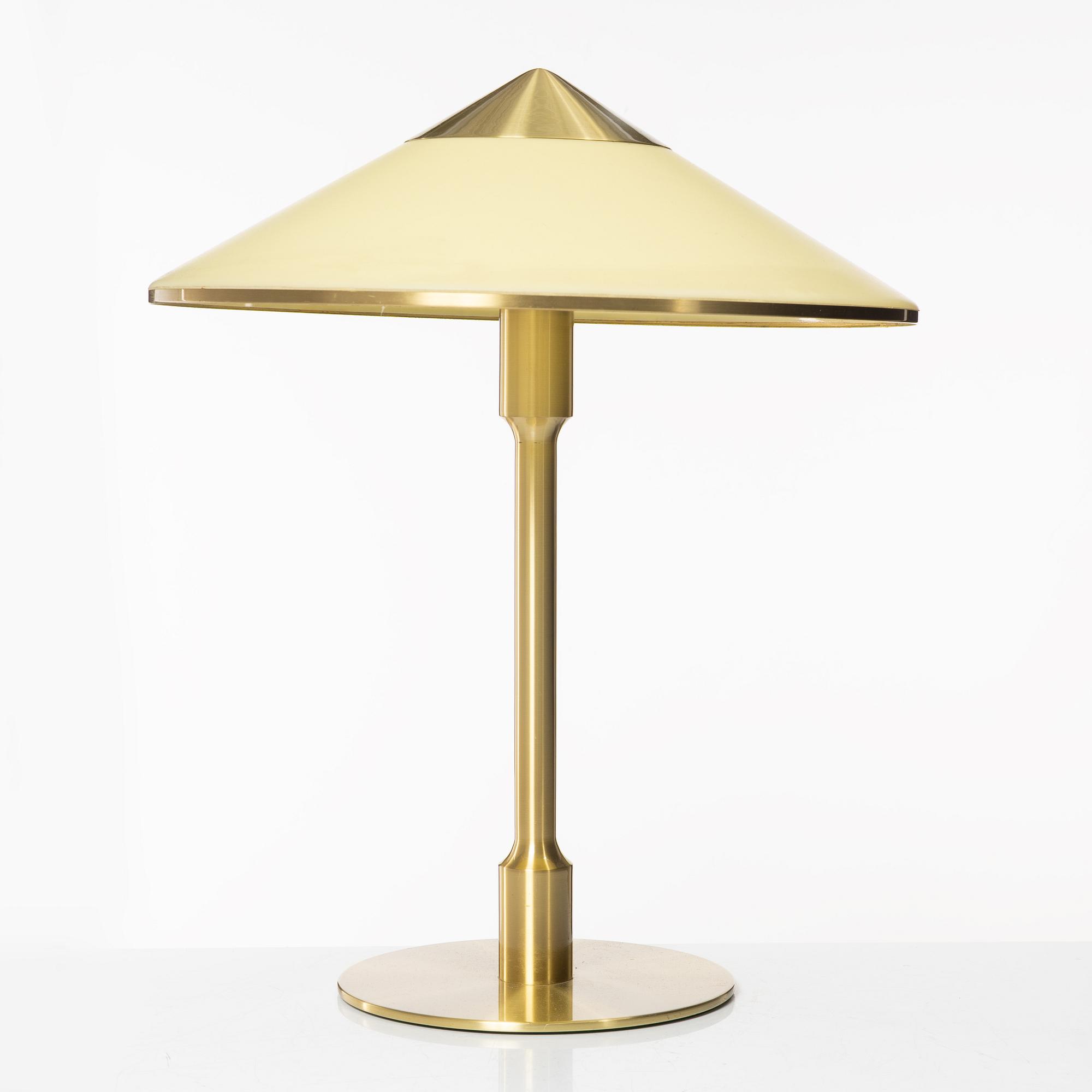 Niels Rasmussen Thykier, bordslampa, "Kongelys", Fog & Mørup, Danmark 1900-talets mitt.