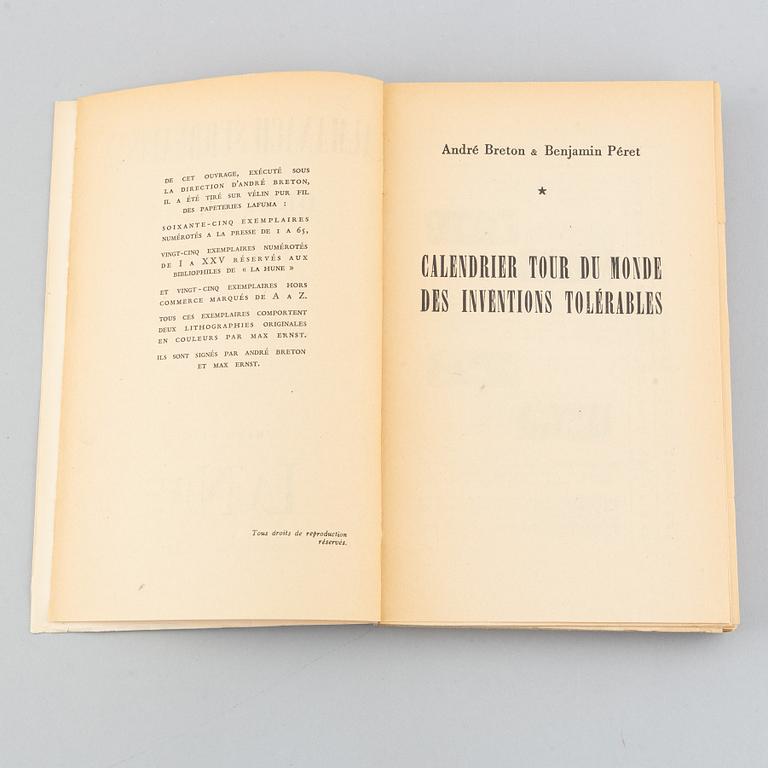 BOOK, André BRETON & Benjamin PERET - Almanach surréaliste du demi-siècle.