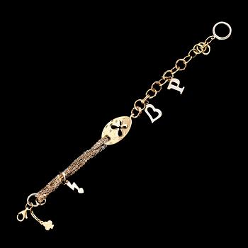 ARMBAND, 18 k guld, Piaget. Vikt 19 g.