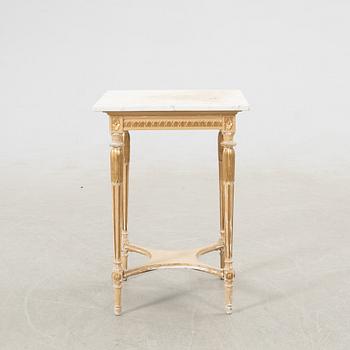 Side table/Pedestal Gustavian style first half of the 20th century.