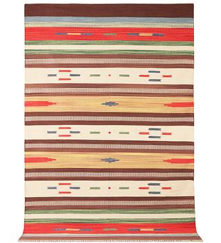 A Durry carpet, c. 200 x 200 cm.