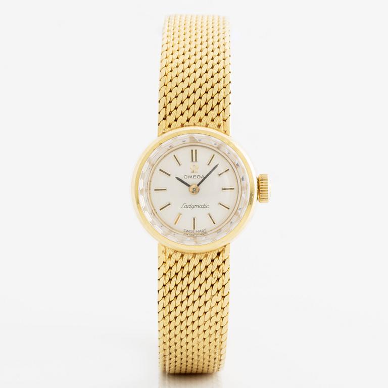 Omega, Ladymatic, wristwatch, 18 mm.