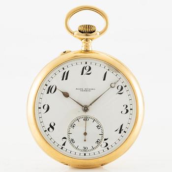 Alex Hüning, pocket watch, 50 mm.