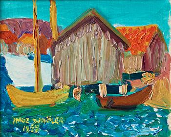 622. Inge Schiöler, Boathouses.