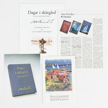 Roland Svensson, "Dagar i skärgård", portfolio.