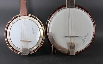 BANJO, 2 st, Marma, Tyskland, 1900-tal.