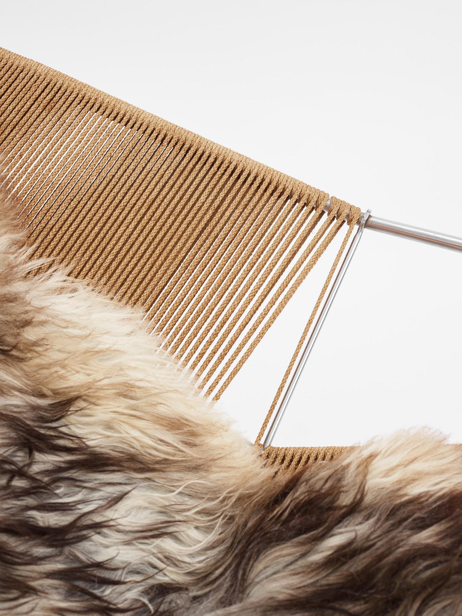 Hans J. Wegner, fåtölj, "Flag Halyard", Getama, Danmark, 1950-60-tal.
