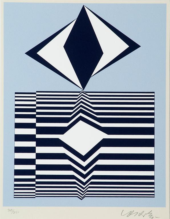 Victor Vasarely, COMPOSITION.