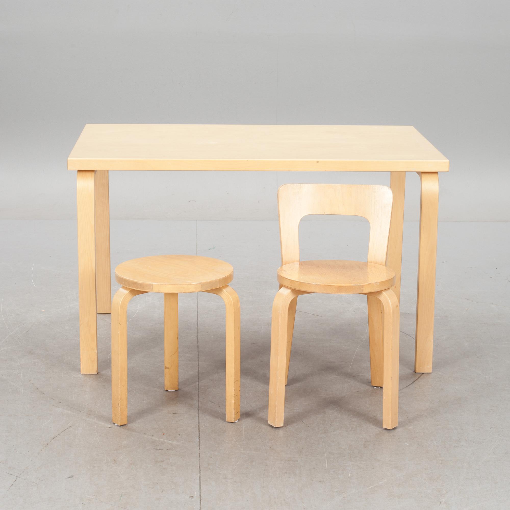 BORD, PALL och STOL, Alvar Aalto, Artek.