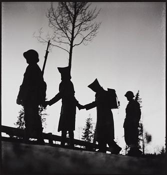 246. Lennart Nilsson, "Svensknorska gränsen, 1945".