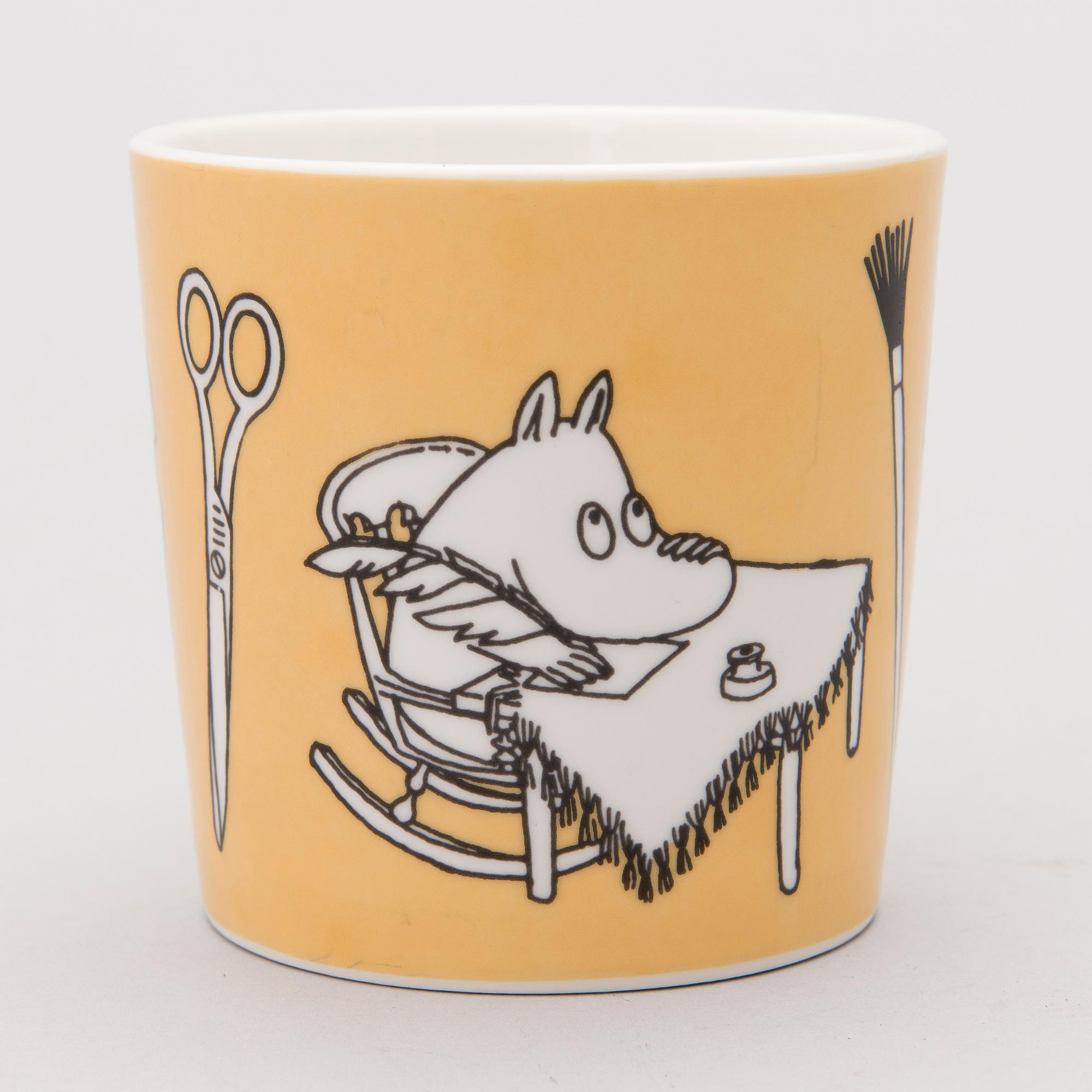 TOVE JANSSON, MUUMIMUKI, posliinia, Arabia, tuotannossa 1996–2002.