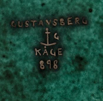PARTI ARGENTA, 6 delar, stengods, Wilhelm Kåge, Gustavsberg.