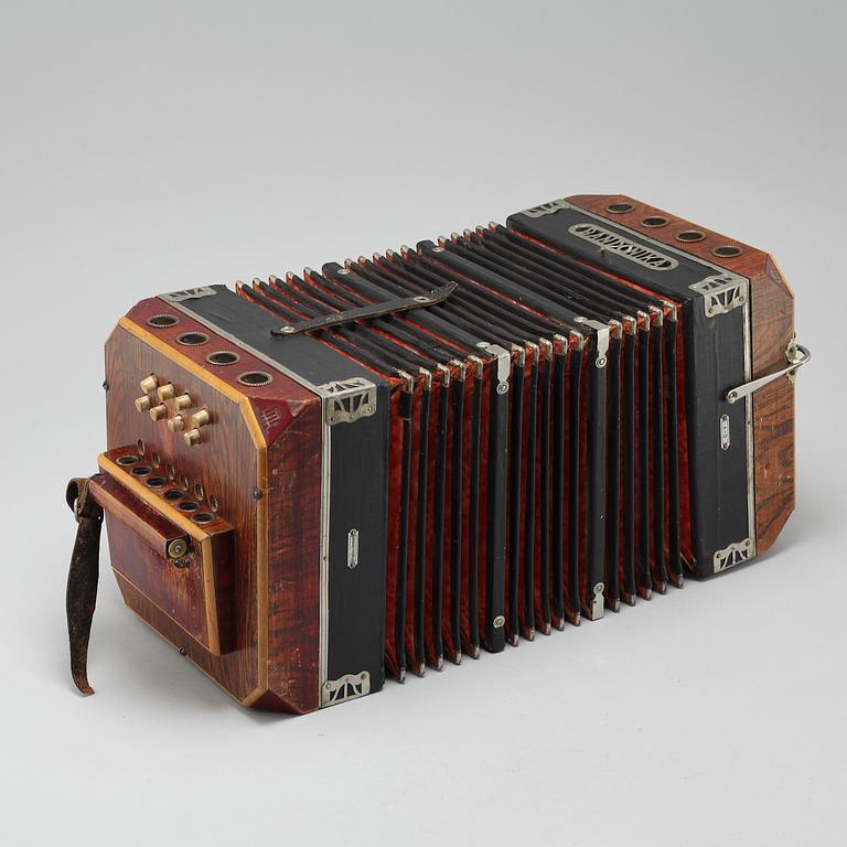 BANDONEON/BANDONIKA CONCERTINA, instrument, 1920/30-tal.