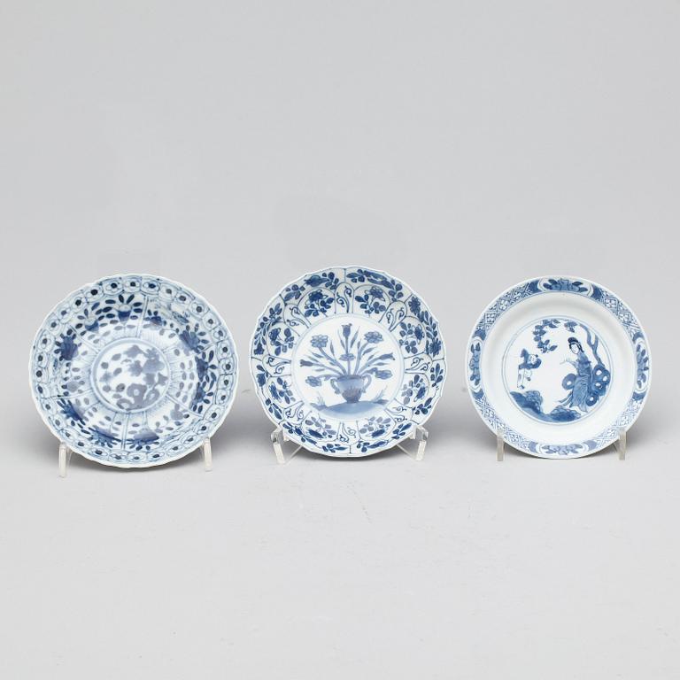 FAT, 3st, porslin, Kina, Kangxi (1662-1722).
