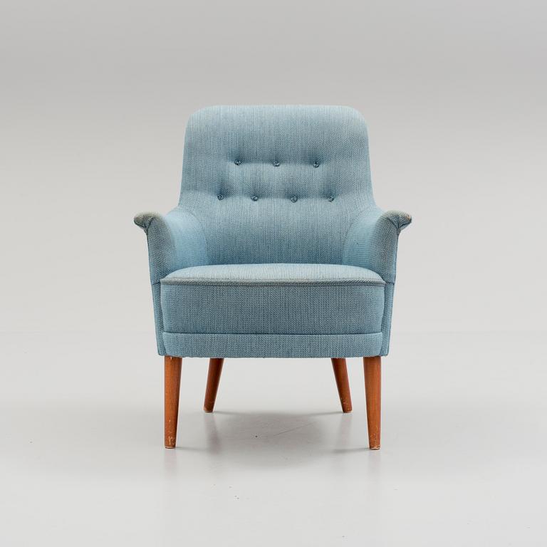 CARL MALMSTEN, fåtölj, "Husmor", 1900-talets mitt.