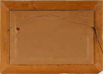 GUSTAV PRUCHA, oil on panel, signed.