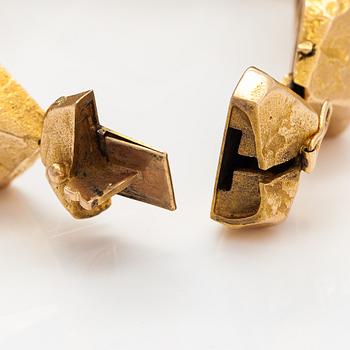 Björn Weckström, Rannekoru "Koskikivet", 14K kultaa. Lapponia 1966.