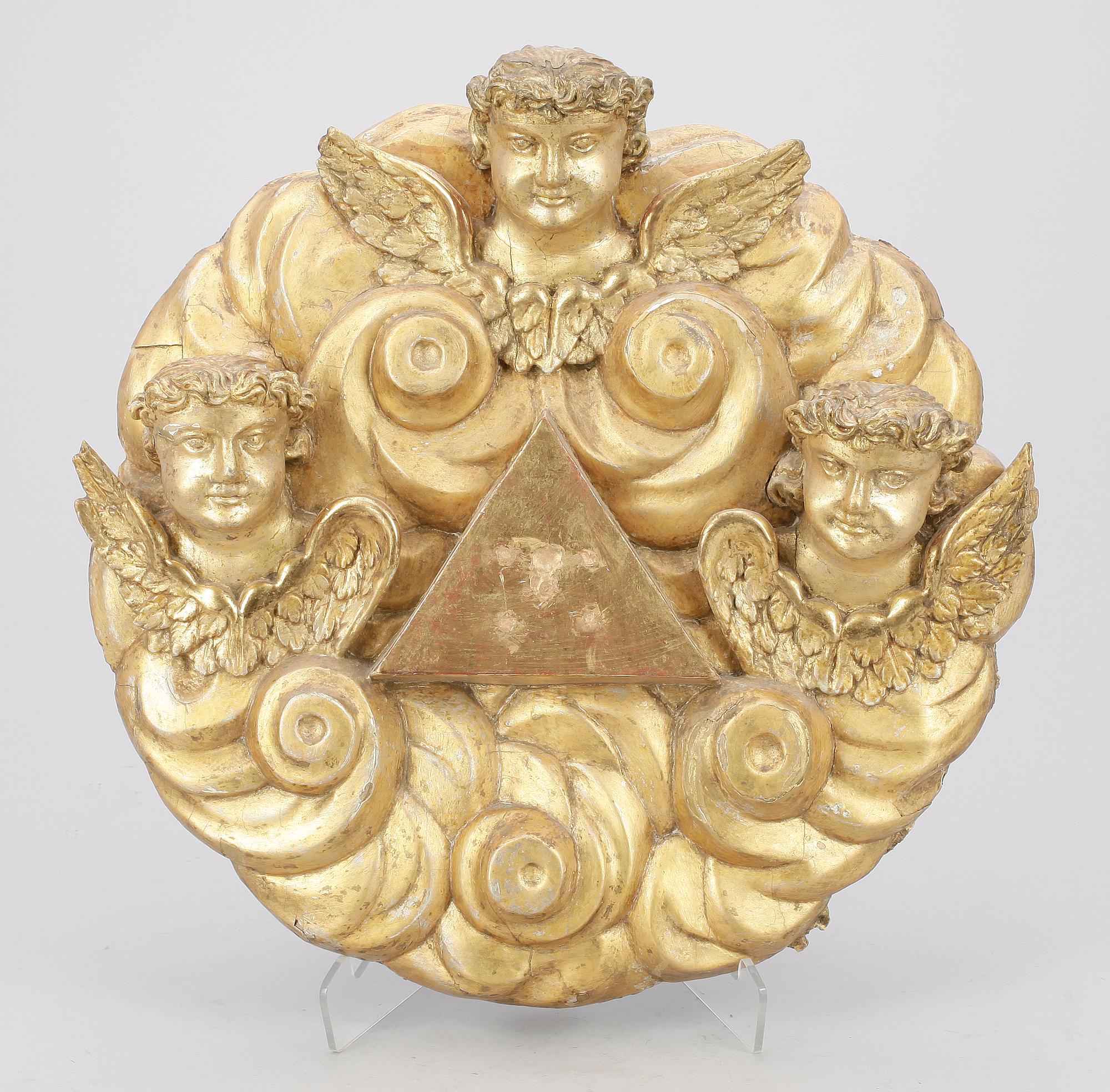 KYRKOSKULPTUR, trä, barock, 1700-tal.