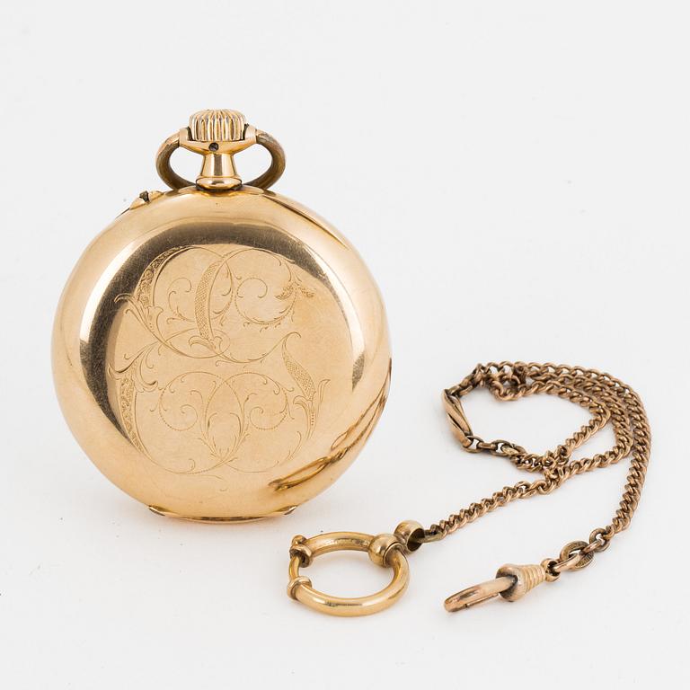 LONGINES, pocket watch, 53 mm.