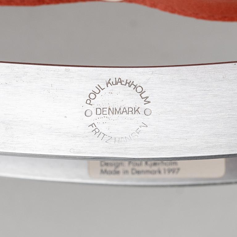Poul Kjaerholm, Fåtöljer, ett par "PK22", för Fritz Hansen, Danmark 1997.