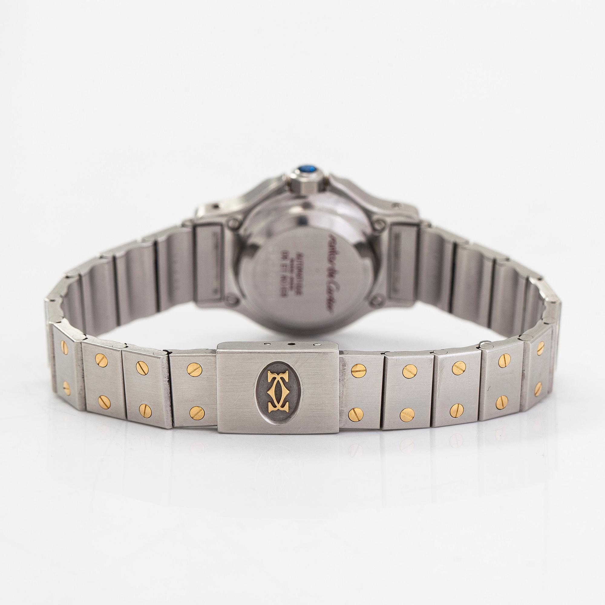 Cartier, Santos Ronde, wristwatch, 24 mm.