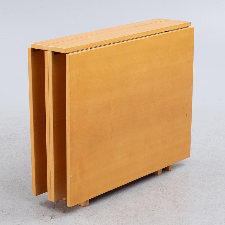 Bruno Mathsson, a "Maria Flap" gate-leg table, Mathsson International, Sweden.