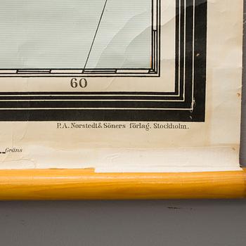 SKOLKARTA, P.A. Nordstedt & Söners, 1935.