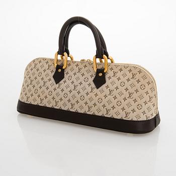 Louis Vuitton, a 'Monogram Mini Lin Alma Long Handbag'.