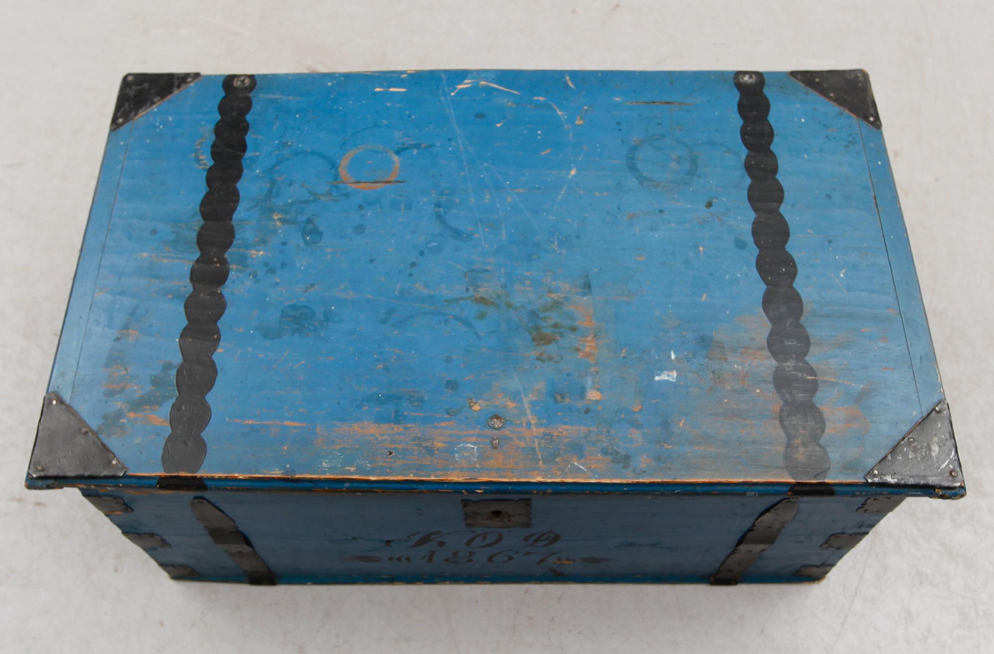 KISTA, allmoge, 1800-talets andra hälft.